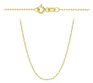 Łańcuszek złoty ankier 1,5 mm 45 cm  próba 585  
