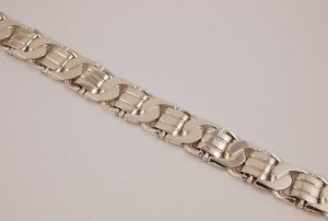 Bransoleta srebrna męska pr 925