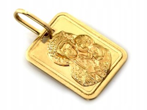 Medalik złoty próba 585