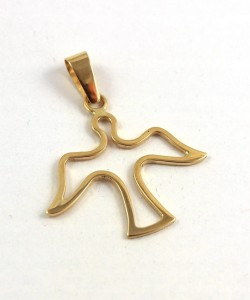 Wisiorek złoty znak Ducha Świętego próba 585